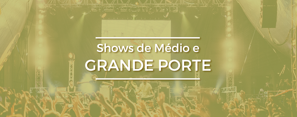 Shows de Médio e Grande Porte - HB Som e Luz
