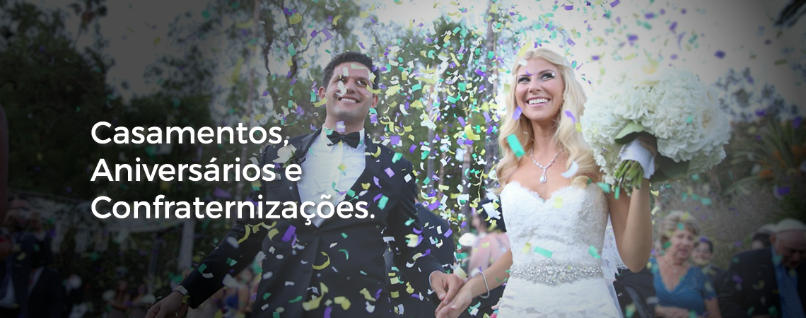 Casamentos, Aniversários e Confraternizações - HB Som e Luz